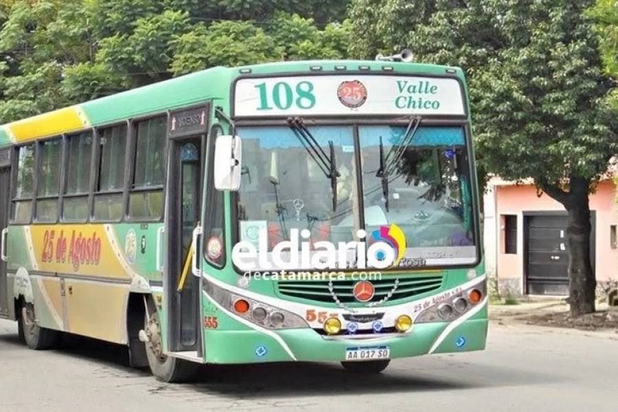 Desde este jueves el boleto mínimo de transporte en Catamarca es de $1600