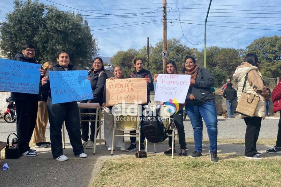 Estudiantes planean corte de ruta ante la visita del gobernador a Pomán