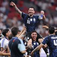 Lionel Messi, para los argentinos: 