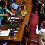 Peligra el quorum en el Senado para tratar Propiedad Privada: fuerte cruce entre Villarruel y Bullrich