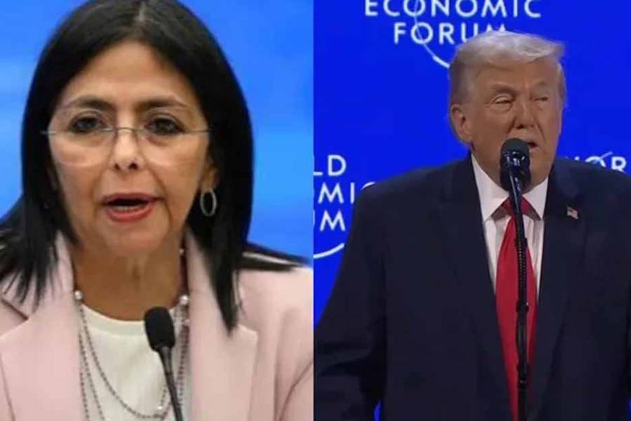 Donald Trump pide inmunidad judicial para Delcy Rodríguez en EE.UU. tras reconocerla como presidenta interina