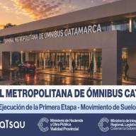 Iniciaron los trabajos de la futura Terminal Metropolitana de Ómnibus de Catamarca