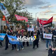 Catamarca marchó nacional en rechazo a la Ley de inviolabilidad de la propiedad privada