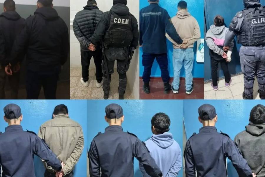 Megaoperativo de seguridad: más de 6.000 personas identificadas, 24 detenidos y secuestro de drogas