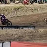 Una moto embistió a una persona durante el Campeonato Argentino de Motocross en Catamarca