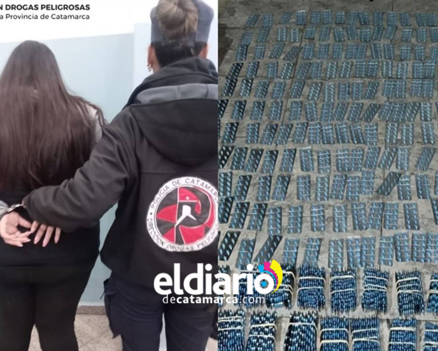 Detienen a una mujer con más de 7.000 ansiolíticos en la terminal de Catamarca