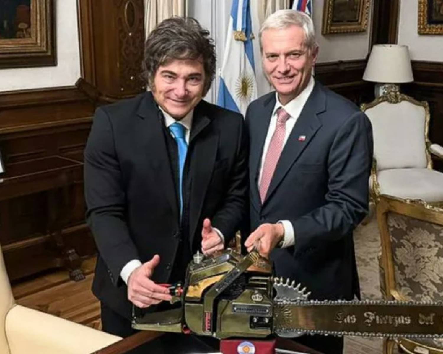 Javier Milei regresa a Chile y se reunirá con José Antonio Kast en medio de la tensión por el Estrecho de Magallanes