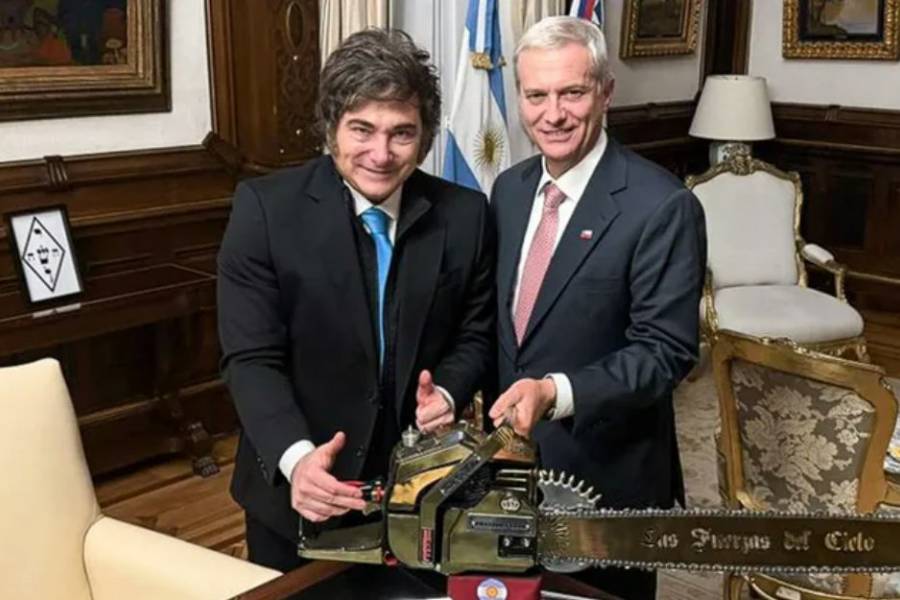 Javier Milei regresa a Chile y se reunirá con José Antonio Kast en medio de la tensión por el Estrecho de Magallanes