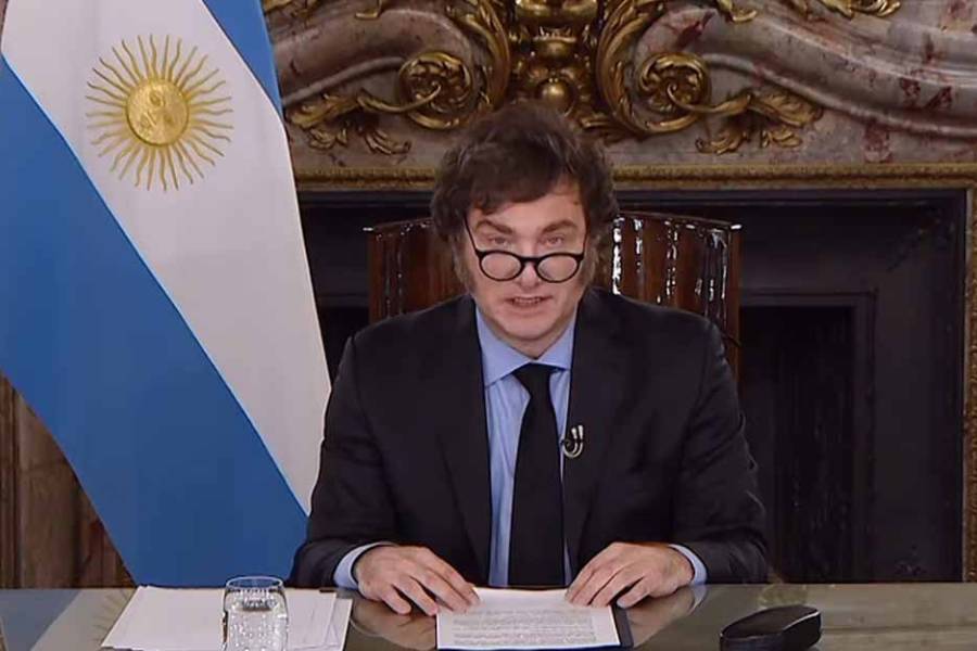Milei viaja a Chile y ultima detalles del mensaje que dará en cadena nacional por Malvinas