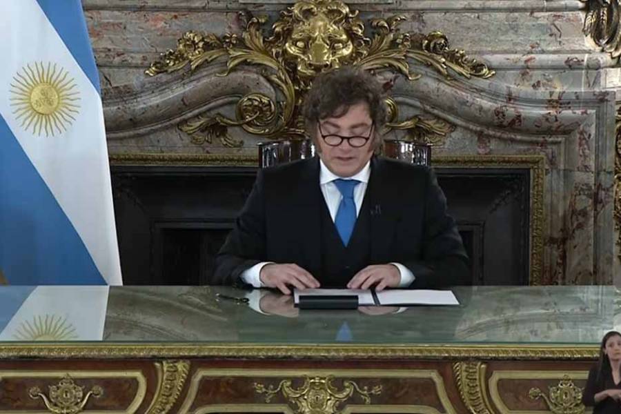 Javier Milei anunció sanciones para empresas que operen en Malvinas y la construcción de una base en Tierra del Fuego