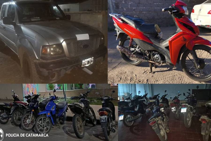 En menos de 24 horas detienen a 42 personas en distintos operativos en Catamarca