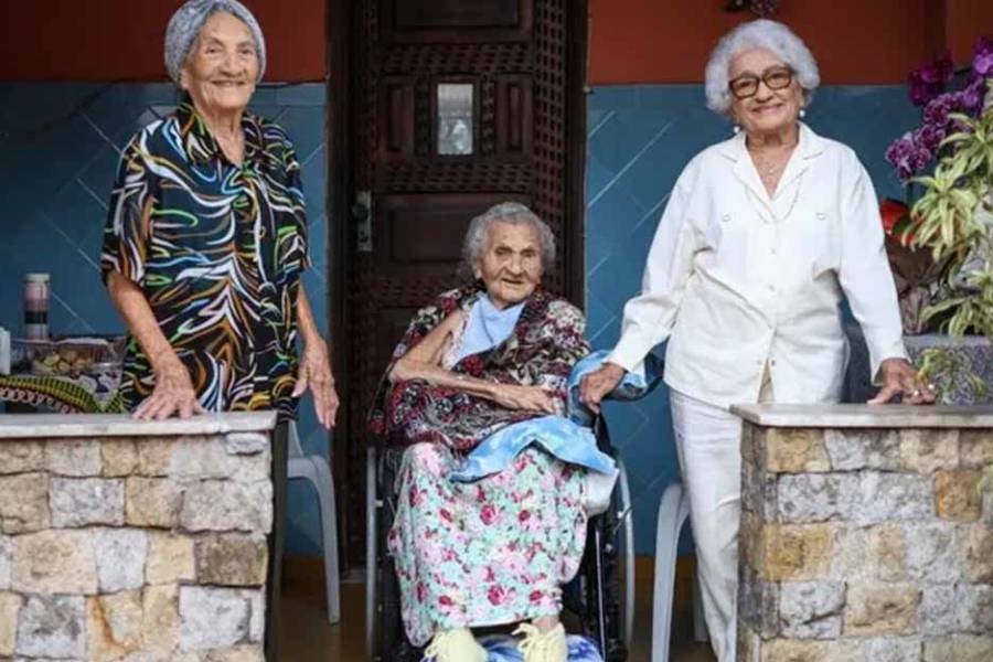 Tres hermanas brasileñas superan los 100 años y la ciencia busca en su ADN el secreto de la longevidad