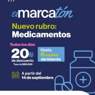 Marcatón Medicamentos comenzarán a operar desde el 14 de septiembre