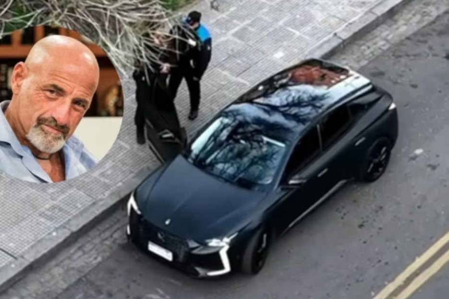 Chocó Gustavo Sofovich en Palermo y se encerró 2 horas en su auto: el inusual operativo policial