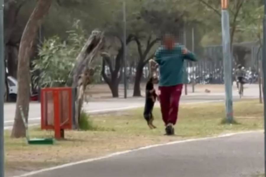 Maltrato animal en el Parque Adán Quiroga
