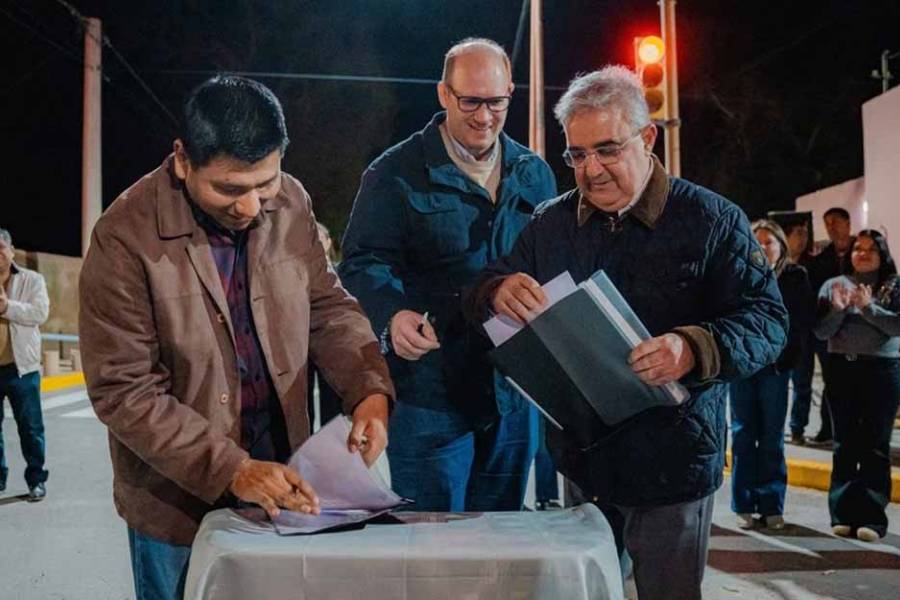 Jalil pasó por Fiambalá y dejó inauguradas obras de infraestructura