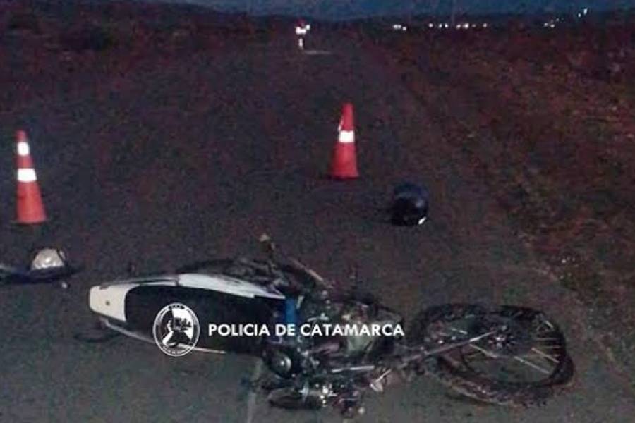 Trágico: Motociclista perdió la vida tras derrapar