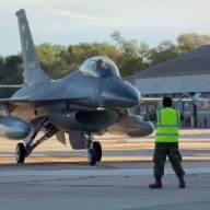 Seis F-16 llegaron a Río Cuarto: segundo lote de la compra a Dinamarca completado