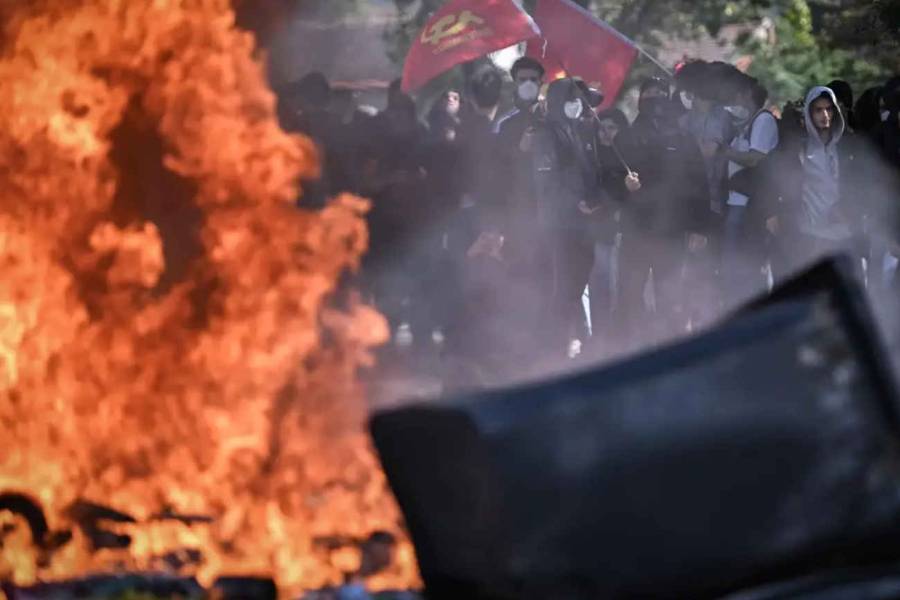 Caos en Francia: protestas estudiantiles dejan más de 600 detenidos, incendios y enfrentamientos con la Policía