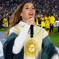 Poncho catamarqueño en la despedida de Leo Messi