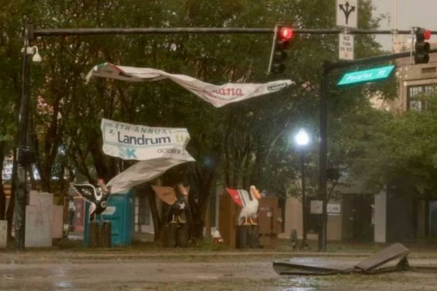 El huracán Isaías tocó tierra en Estados Unidos y causó destrozos