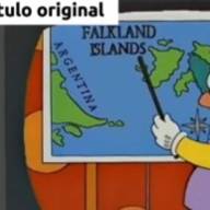 Telefe eliminó una escena de “Los Simpson” que mencionaba las Malvinas