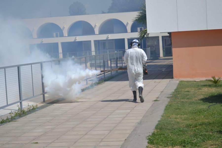 Salud continúa con los operativos de fumigación contra el dengue 