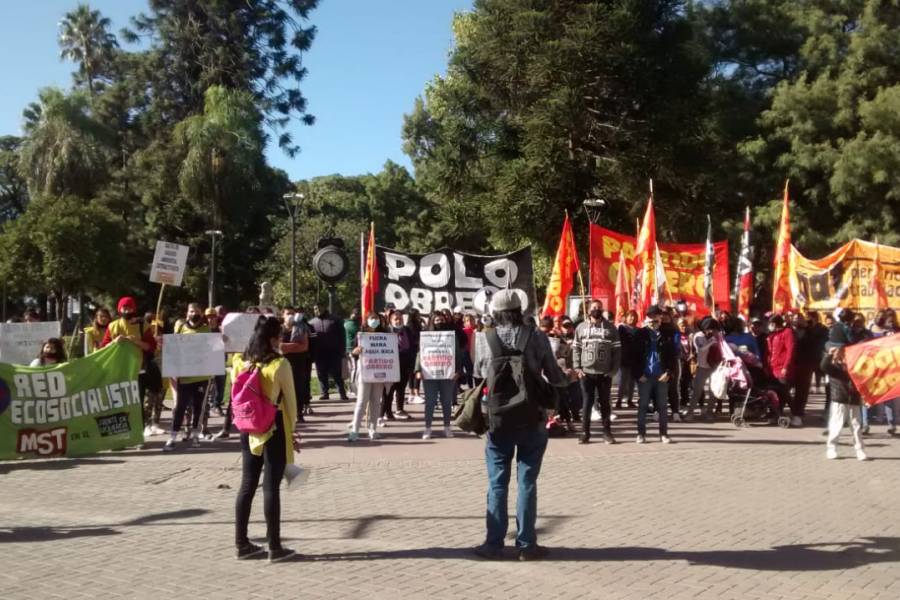 El Polo Obrero se solidarizó con los judiciales, pero los diferenció de los jueces y magistrados