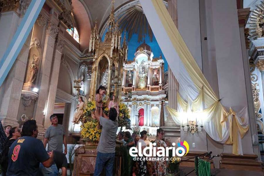 Llegan más de 2000 peregrinos a honrar a la Morena del Valle 