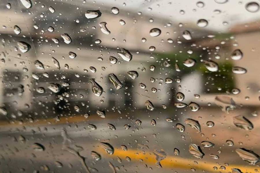 Viernes lluvioso y con alto porcentaje de humedad